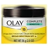 Olay Complete Cream Moisturizer with SPF 15 Sensitive Skin, 2.0 oz