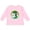 AD-Pink, variant on Inktastic Unicorn St Patricks Day Irish Girls Long Sleeve Toddler T-Shirt