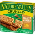 thumbnail image 4 of Nature Valley Crunchy Granola Bars, Roasted Almond, 12 Snack Bars, 8.94 oz (6 Pouches), 4 of 15