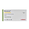 thumbnail image 1 of Biconcor Fumarato De Bisoprolol 5 mg, Hidroclorotiazida 6.5 mg 30 tabletas, 1 of 4