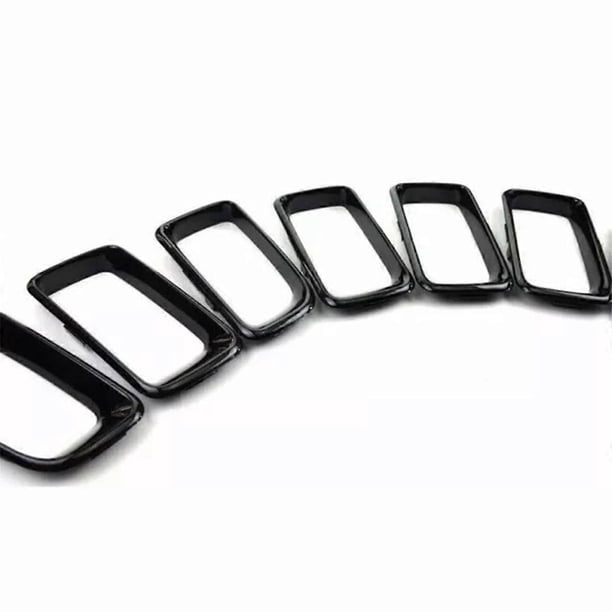 Cubierta de rejilla delantera de 7 piezas para Jeep Compass, Kit de