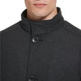 thumbnail image 6 of Kenneth Cole Men's Water Resistant Wool Jacket, Charcoal, Large, 6 of 6