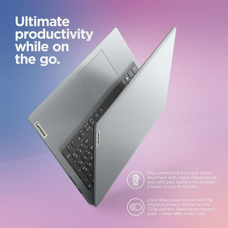 Lenovo IdeaPad 1 Student Laptop, Intel Dual Core Processor, 12GB