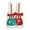 D, variant on Tkrady Christmas Ornaments-Makeup Christmas Decorations Acrylic Plane Christmas Makeup Nail Polish Mouth Red Decoration Pendant