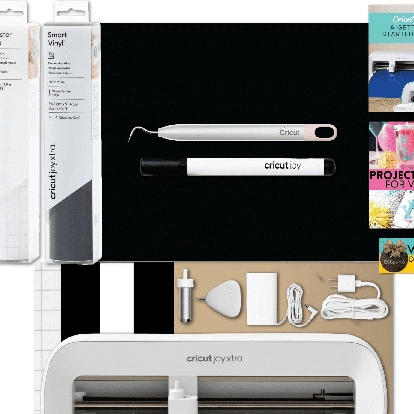 Cricut Joy Xtra Electric Die-Cutting Machine with Smart Vinyl