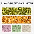 thumbnail image 6 of PURPURLAND Tofu Cat Litter 8.8lb Clumping Cat Litter, Odor Control With Green Tea Scent, Dust Free And Easy To Agglomerate, Disposable In The Toilet, 6 of 9