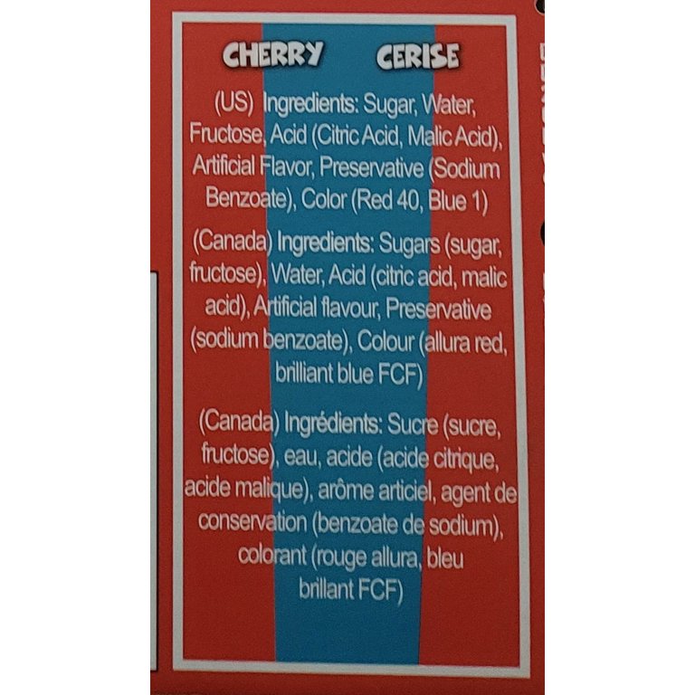 iscream ICEE Slushie Making Machine, Red Cherry Flavor, 34 Oz