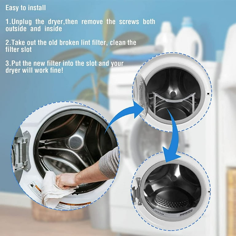 How to Clean a Dryer Lint Trap Slot