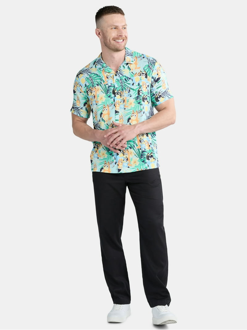 PLA Original Camicia Hawaiana E Chitarra Nero