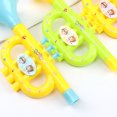 thumbnail image 3 of 3Pcs Simulated Musical Instruments Cartoon Horn Trumpet Toys Kids Children Early Educational Toys (Random Color), 3 of 6