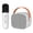 White, variant on Mini Karaoke Speaker with Wireless Microphones,Voice Effects,Led Lights, Portable Singing Machine for Ages 3-12 Years Old Girl Birthday Gift, Kids Karaoke Machine