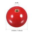 thumbnail image 2 of Unique Bargains Tête de Joystick Rouge/verte, Boule à Bascule, Poignée Supérieure, Remplacement pour Jeu d'Arcade, 2 of 5