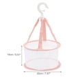 thumbnail image 3 of 1 Pc Cesta de Secado de Ropa Duradera para el Balcón de la Lavandería 5.51"x7.87" 5.6L Rosa, 3 of 6