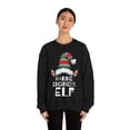 thumbnail image 3 of Marine Engineer Elf Unisex Sweatshirt, S-2XL Christmas Engineering Elves, 3 of 9