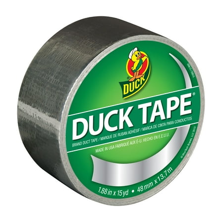 Duck Brand Color Duct Tape, 1.88" x 15 yard, Chrome
