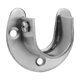 thumbnail image 4 of Hardware 2 Pcs Flange Rod Holder Curtains For Clothes Rod End Supports Round Head Silver Stainless Steel Towel Seat, 4 of 11