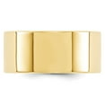 thumbnail image 2 of Solid 14k Yellow Gold Big Heavy 10mm Standard Flat Comfort Fit Wedding Band Size 11.5, 2 of 3