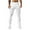 White2, variant on APEXFWDT Men's Ripped Skinny Jeans Slim Fit Stretch Distressed Destroyed Denim Pants Casual Fashion White Jeans,29White2