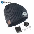 thumbnail image 4 of GRNSHTS Bluetooth 5.0 Beanie LED Hat , Musical Knitted Cap Wireless Headphone w/ Built-in Stereo Speakers & Mic, Men Women Winter Warm LED Hat, Ideal for Sport Running Skiing Hiking Cycling Camping, 4 of 15