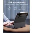 thumbnail image 6 of ESR Rebound 360 Keyboard Case for iPad Pro 12.9" (6th/5th/3rd Gen), Easy‑Set Magnetic Stand with Portrait & Raised Modes, Removable Protective Cover, Black, 6 of 9