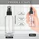 thumbnail image 2 of Botellas de aerosol Roshtia de plástico pequeñas de 60 ml con tapa negra x300, 2 of 7