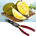 thumbnail image 3 of Naiovety Abrazadera de abridor de Durian, alicates de desgranado de sandía a prueba de herrumbre, ergonomía suave para utensilios de Camping y Cocina y Comedor, 3 of 6