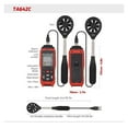 thumbnail image 3 of Digital Anemometer Handheld Wind Speed Meter Measuring Air Flow Speed Wind Temperature LCD Backlight, 3 of 7