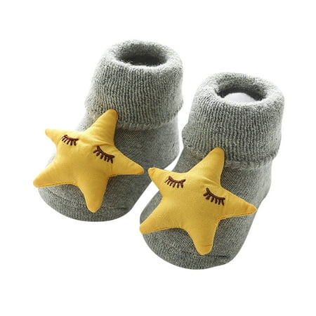 

Cute Children Toddler Autumn And Winter Boys And Girls Soft And Non Slip Soles Warm And Comfortable Bow Dinosaur