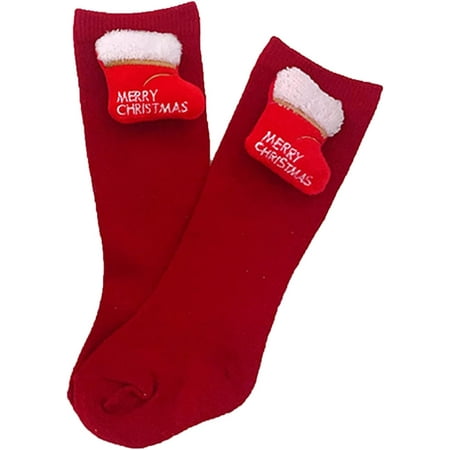 

QWZNDZGR Baby Boy Combed Cotton Socks Toddler Ankle Sock Baby Girl Boy Christmas Socks Kids Slipper Socks Animal Ankle Socks