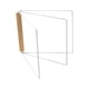 thumbnail image 1 of Soporte para paños de cocina, escurridor de paños de cocina para encimera, soporte para toallas de mano Blanco, 1 of 9