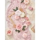 thumbnail image 2 of Flores Artificiales Serwalin Rosa Boda Decoración Rosa Polvorienta, 2 of 7