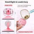 thumbnail image 5 of Cat Treat Dispenser Toy, Slow Feeder for Dry Food & Treats, Interactive Rotating Barrel Cat Toys for Indoor Cats &Puppies, Kitten Enrichment Funny Toy(Pink), 5 of 6