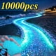 thumbnail image 1 of CaiYueKe Glow in the Dark Garden Rocks, 3-5mm Fluorescent Gravel, Glowing Landscape Stones, DIY Glow Stones for Pathway Aquarium, Night Glow Pebbles, Luminous Sand for Outdoor Decor, 1 of 8