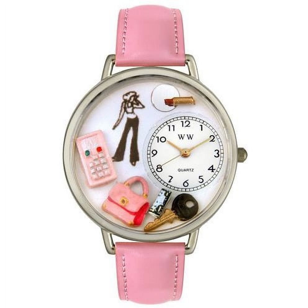 Teen Girl Watch in Silver (Large)