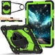 thumbnail image 1 of Funda Resistente a Golpes para Samsung Galaxy Tab S11, Funda Protectora de Silicona + Capa de PC Anti Caída con Asa Giratoria de 360°, Soporte, Correa para el Hombro, Amarillo, para Galaxy Tab S11, 1 of 9