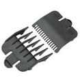 thumbnail image 1 of Professional Hair Clipper Guide Combs, 2 Plastic Attachment Combs, Rounded Teeth, Easy Buckle Design, Easy Hair Control, 1 of 7