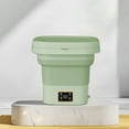 thumbnail image 4 of Mrmaere Portable Washing Machine Foldable Mini Washing Machine, Small Washing Machine for Underwear, Baby Clothes, Suitable for Apartments, Dormitories, Camping, Travel Green, 4 of 9