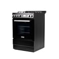 thumbnail image 2 of Magic Chef 24 in 4-Burner Freestanding Gas Range in Black in Black, 2 of 11