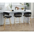 thumbnail image 4 of LumiSource Jie Fixed-Height Counter Stool - Set of 2, 4 of 11
