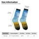 thumbnail image 2 of Balery Blooming Sunflower Field Calcetas Largas con Estampado para Hombre y Mujer – Suaves y Transpirables, Talla Única (US 5-11), 2 of 6
