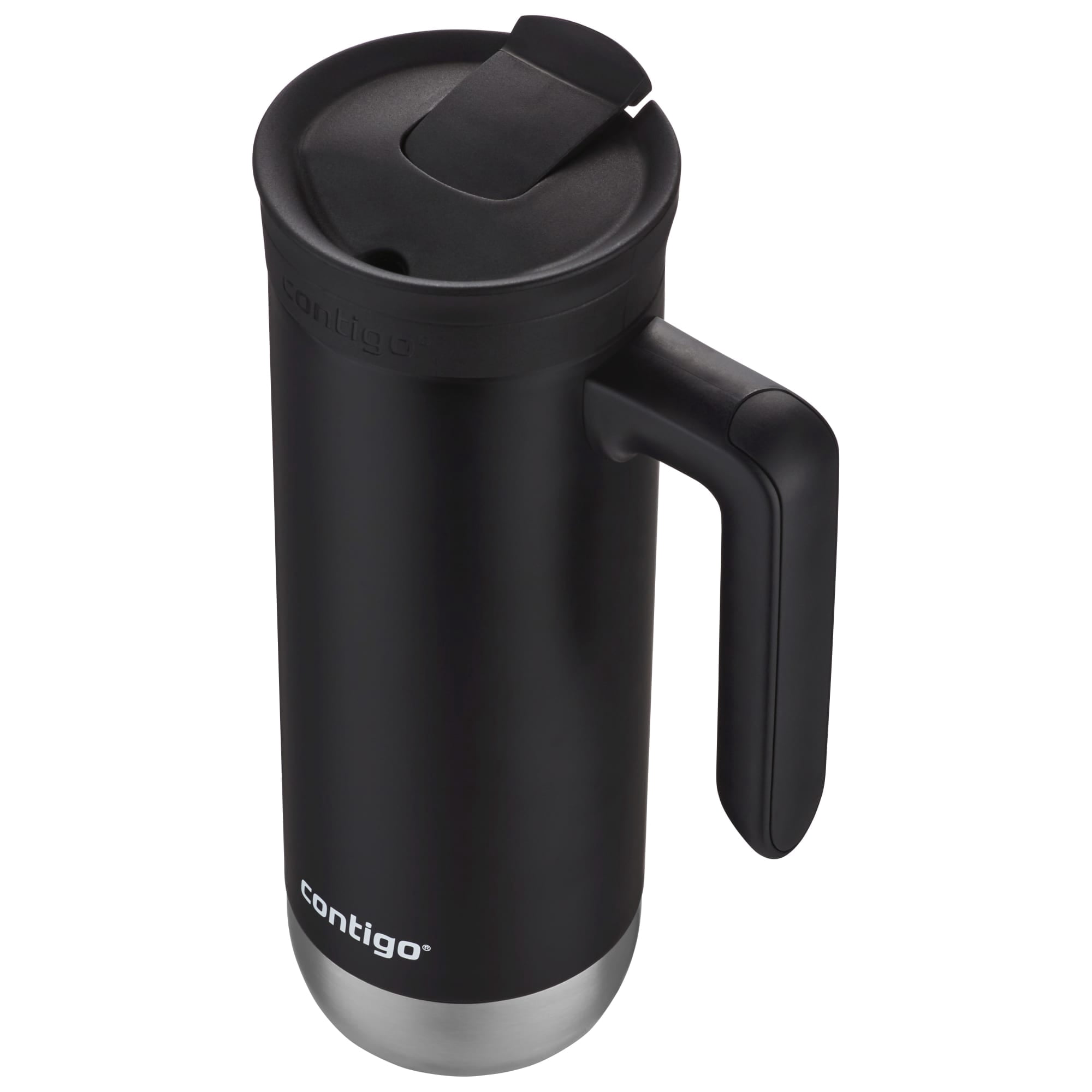 Contigo Huron 2.0 Stainless Steel Travel Mug with SNAPSEAL Lid and Handle in Black, 20 fl oz.