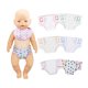 thumbnail image 2 of Ropa para muñecas de 18 pulgadas para niñas, pañales de tela para niñas americanas, vestido de juguete, accesorios para muñecas, fácil de usar, 2 of 6