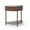 Brown, variant on Hassch 31.5" Half-Round Console Table with Storage, Fluted Demi-Lune Entryway Table with 2-Door Cabinet and Lower Shelf, Wooden Accent Table for Hallway, Living Room or Foyer, Brown