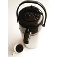 thumbnail image 3 of Service Ideas ECA19S Eco-Air Push Button Airpot, Glass Vacuum, 1.9 Liter, Stainless Exterior, 3 of 4