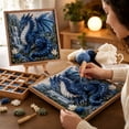 thumbnail image 4 of Mythic Dragon Realms 3D Fabric Poke Art Kit, DIY Dragon Craft Decor, 3D Fabric Poke Art Kit with Layered Texture, Beginner-Friendly Poke Craft for Relaxing DIY Projects, Fantasy Home Decor, 4 of 8