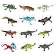 thumbnail image 1 of Juego de plástico de 12 piezas Zulema modelo animal realista estatuilla de animales salvajes, 1 of 7