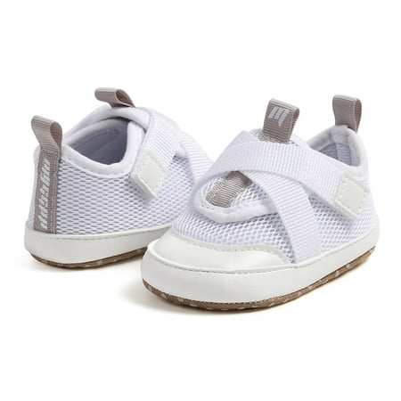

Baby Boys Girls Shoes Infant Non Slip Sneakers Newborn Mesh Hollow-Out Breathable Lightweight Prewalker Toddler First Walker Shoes