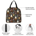 thumbnail image 2 of Kdxio Gnome Insect Frog Print Insulated Lunch Bag,Reusable Tote Lunch Box for Women Men,Leakproof Cooler Lunch Bags for Work Office Travel Picnic, 2 of 6