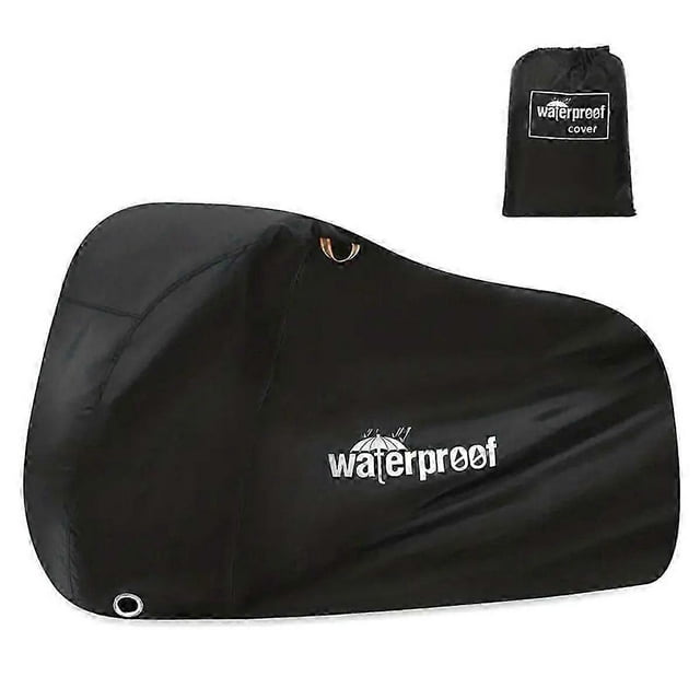 Bike Cover for 1 to 2 Bikes, Waterproof Outdoor Bicycle Storage Protector Rain Sun UV Dust Wind Pro