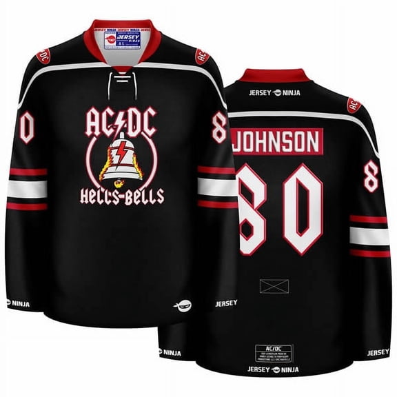 AC/DC Hells Bells Hockey Jersey